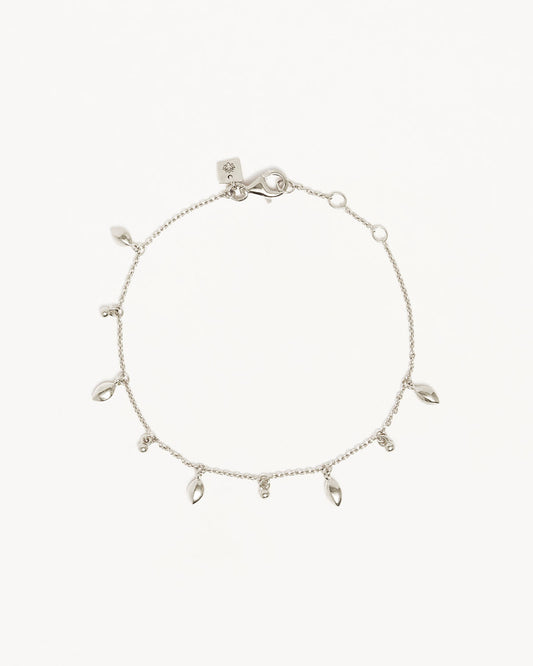 Sterling Silver Live in Grace Bracelet