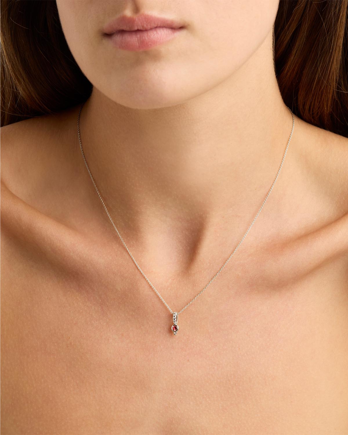 Sterling Silver Like The Sky Tourmaline Necklace Pendant